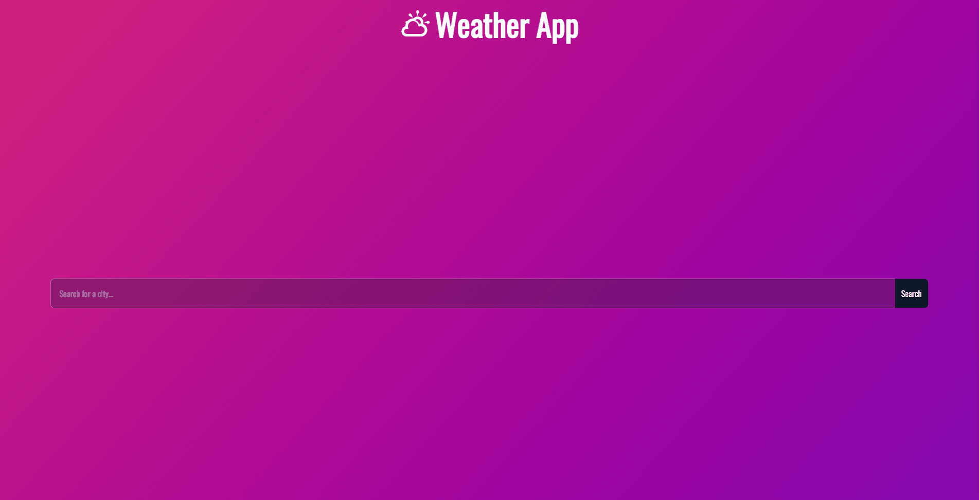 weather app image